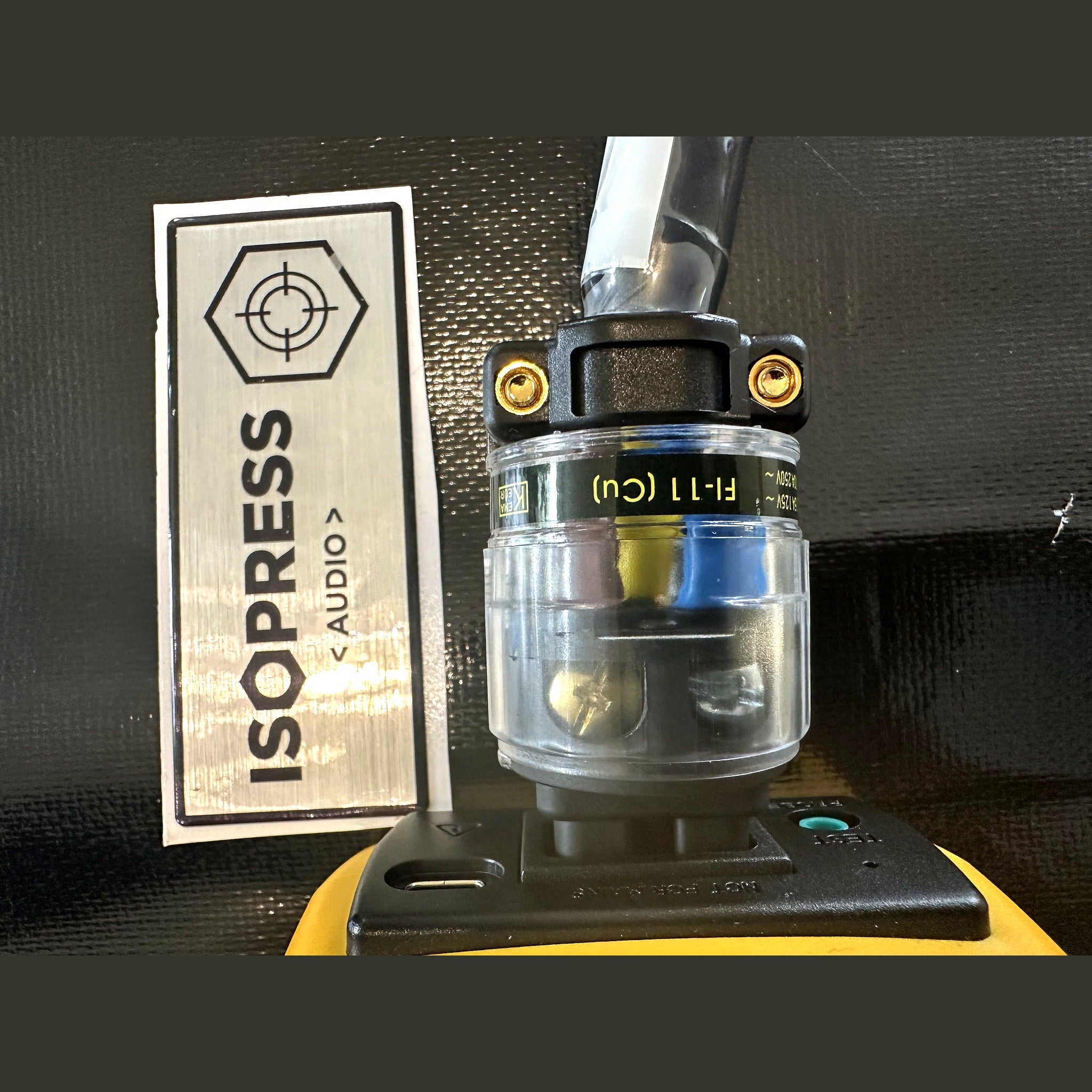 Furutech FI-11(Cu) IEC connector — Foundation Power Flagship