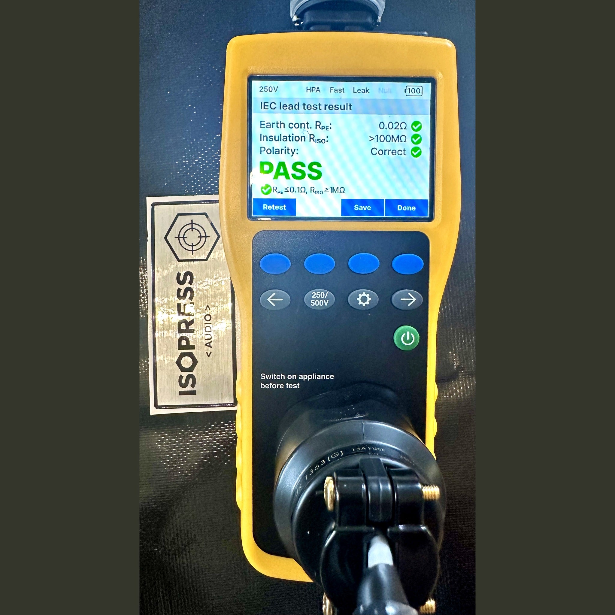 PAT test result detail — Foundation Power Flagship