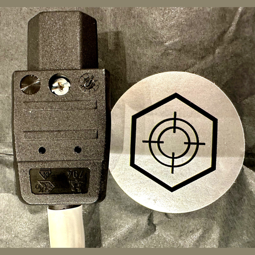 Martin Kaiser Silver IEC C13 connector — Foundation Power Standard